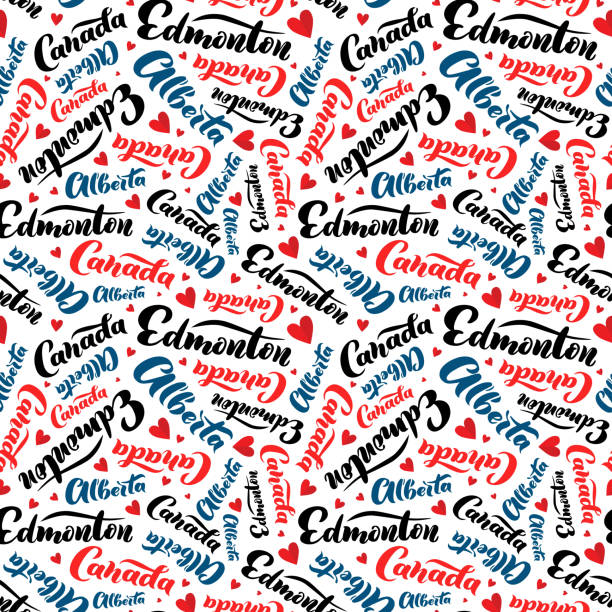 Alberta Lettering 1,300+ Canada Day Pattern Stock Illustrations, Royalty-Free Vector ...
