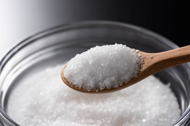 istock Salt and wooden spoon 1144270185