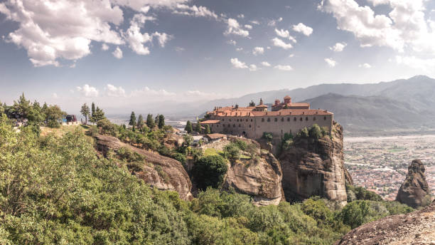 istock Varlaam Monastery in Meteora, Greece 1144270484