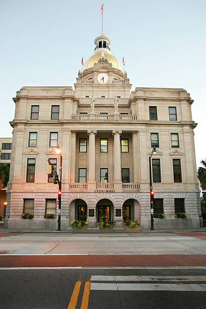 istock Savannah City Hall 114427250