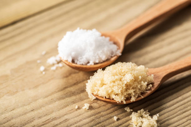 White sugar and yellow soft sugar