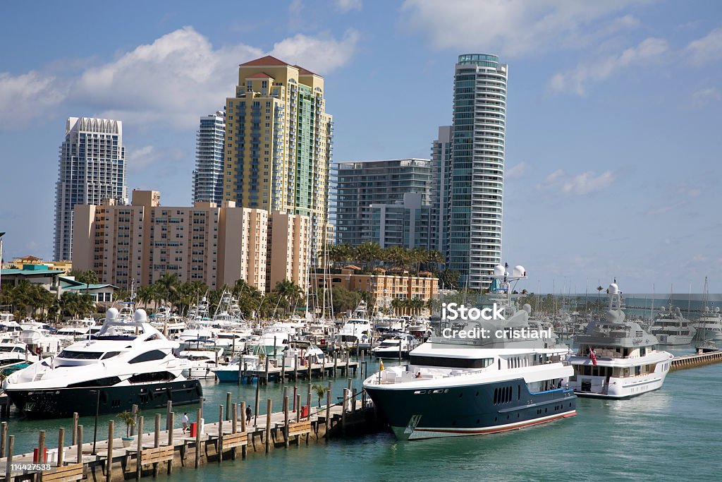 South Beach, à Miami - Photo de Croisière libre de droits