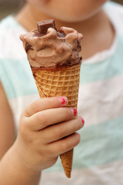 istock Great chocolate ice cream in a summer day 1144276061