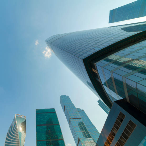 istock Modern skyscrapers - high-rise buildings in the down town. 1144277849