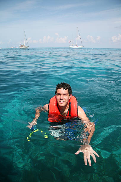 Snorkeling in Miami  miami marathon stock pictures, royalty-free photos & images