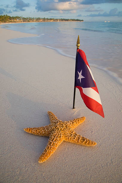 Puerto rico flag  culebra island photos stock pictures, royalty-free photos & images