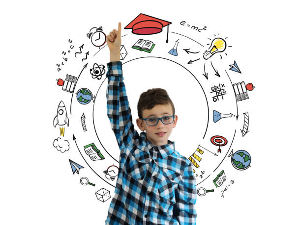 istock Education school boy child think idea 1144287660