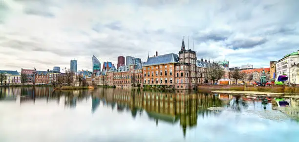 Binnenhof Palace, the Dutch Parliament building in the Hague, the Netherlands