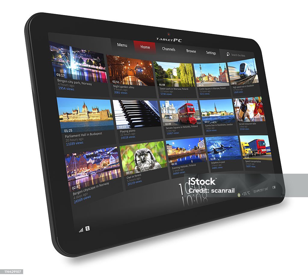 Tablet PC - Foto de stock de Color - Tipo de imagen libre de derechos