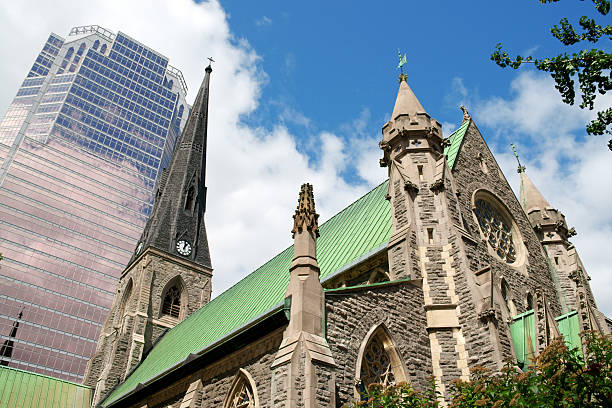 istock Christ Church Cathedral in Montreal 114429451