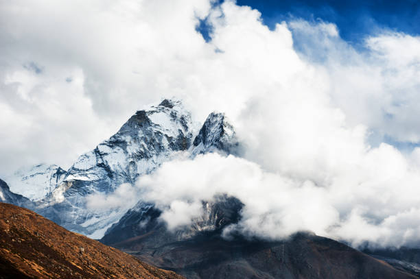 istock View of Mount Ama Dablam  in Himalayas, Nepal 1144297845
