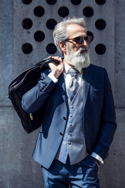istock Dapper Gentleman wearing modern sunglasses 1144298897