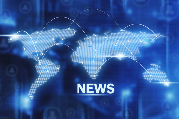 istock World map. News. Internet, business, connection 1144302569