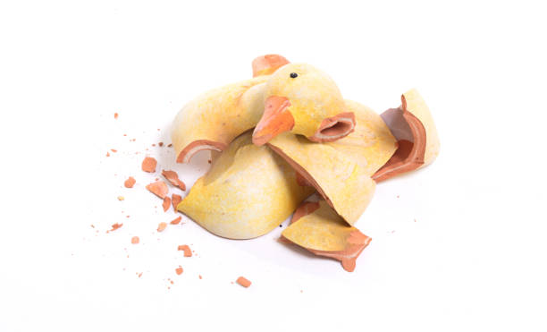 istock Broken statue of a duckling 1144307233