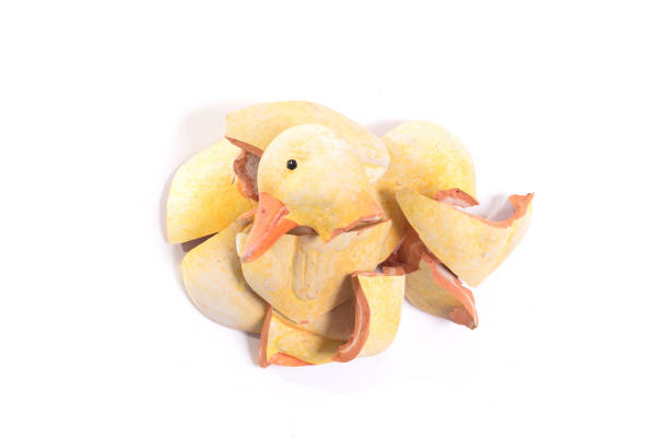 istock Broken statue of a duckling 1144307262
