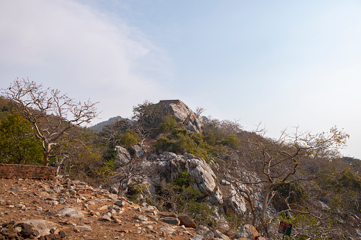 The Vulture Peak, also known as the Holy Eagle Peak or Gijjhakuta, was the Buddha’s favorite retreat in Rajagaha (now Rajgir) and the scene for many of his discourses. Rajgir is Bihar, India. It is so named because it resembles a sitting vulture with its wings folded.
