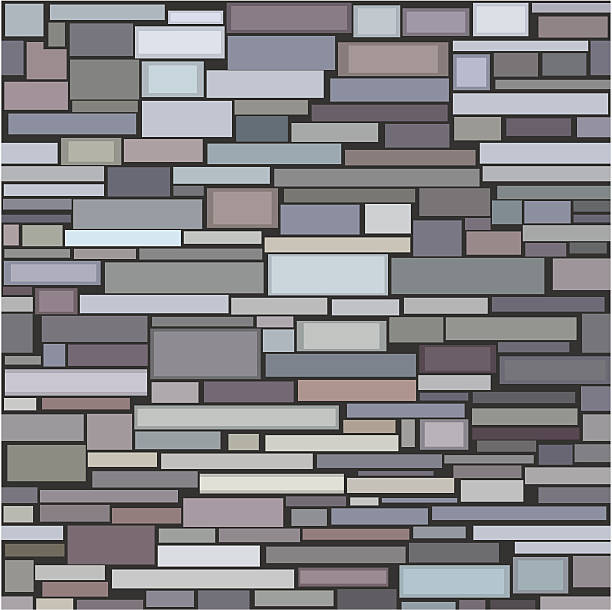 dekorative stein mauer. - cement backgrounds building exterior color image stock-grafiken, -clipart, -cartoons und -symbole