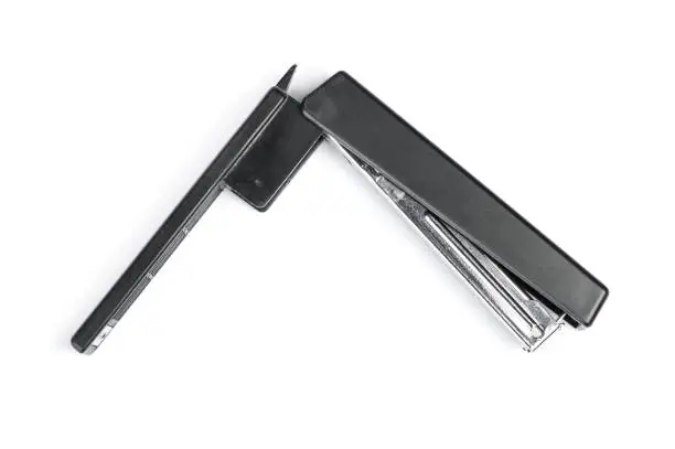 Photo of black stapler