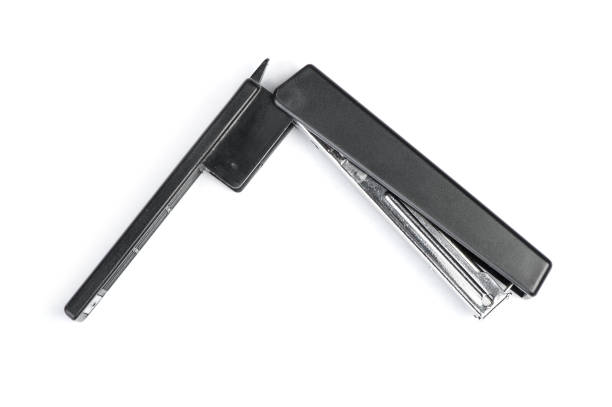 black stapler - fotografia de stock