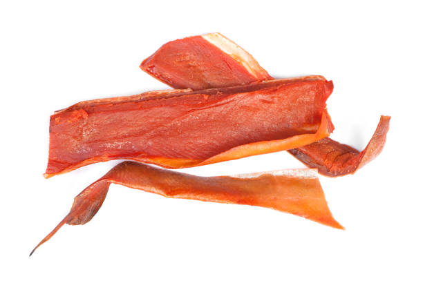 istock Piece of salmon dried fish 1144313734