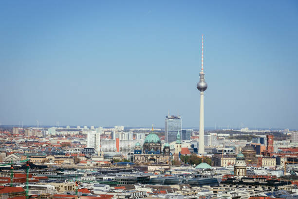 istock Berlin skyline with cathedral and TV tower, Germany 1144316970
