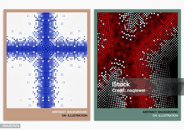 Vector Dots Pattern For Designabstract Backgrounds Stock Illustration - Download Image Now