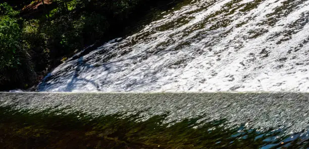 Photo of River Avon cascade in Warwick, Warwickshire, United Kingdom