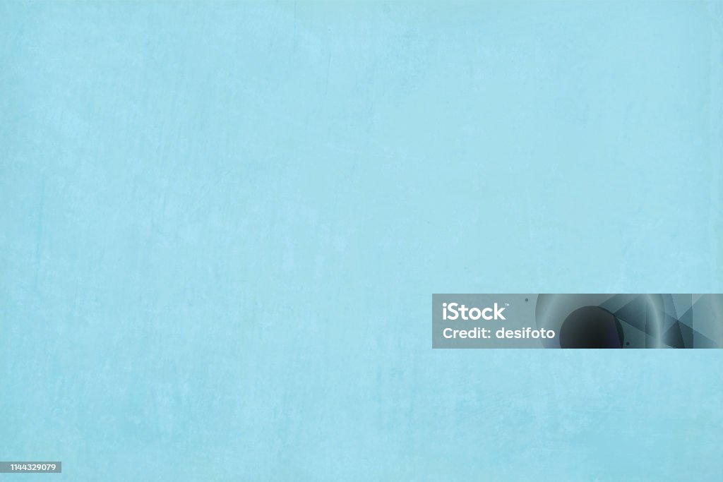 Horizontal Frame Vector Illustration Of An Empty Blank Sky Blue Coloured  Grungy Textured Background Stock Illustration - Download Image Now - iStock