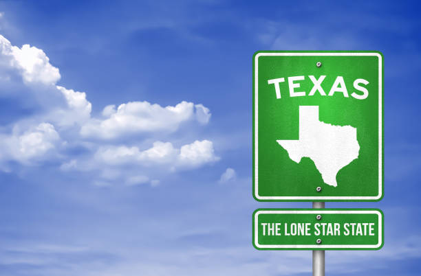 istock Texas - Texas Highway sign - Illustration 1144333247