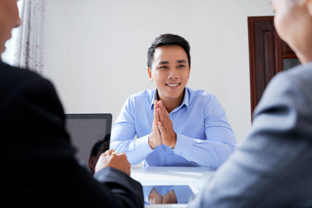 istock Moment of interview 1144338045