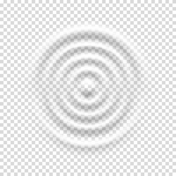 ilustrações de stock, clip art, desenhos animados e ícones de milk splash circle waves, isolated on white background. - rippled