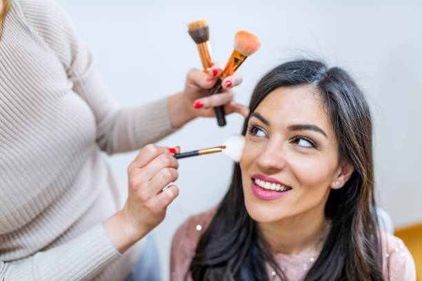 istock Makeup and hairstyle for a beautiful model 1144338911