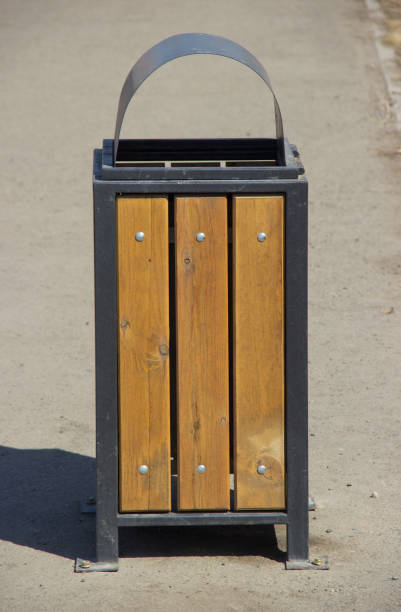istock urn for garbage on the city street 1144339224