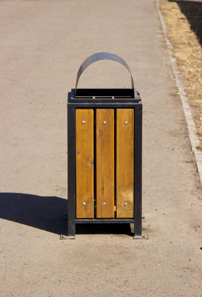 istock urn for garbage on the city street 1144339349