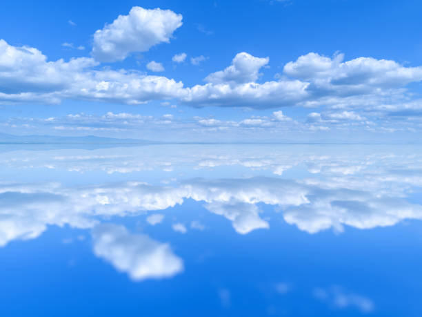 istock Seascape with clouds and blue sky. 1144340217