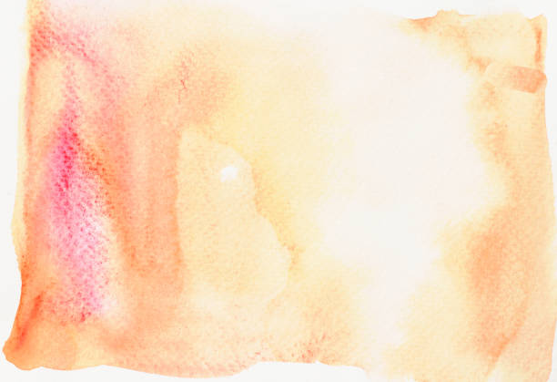 istock Abstract background by hand drawn brown with orange and red color  liquid drip 1144340249