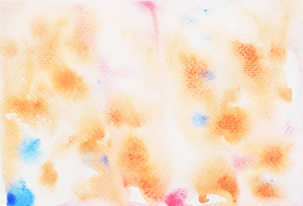istock Brown with blue and pink color spotted on white background 1144340305
