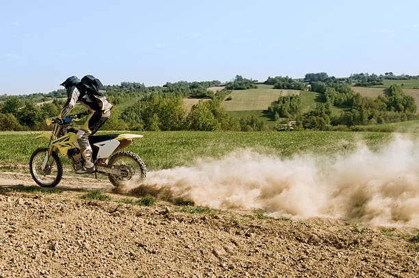 istock Fast ride on the motorbike. 114434653