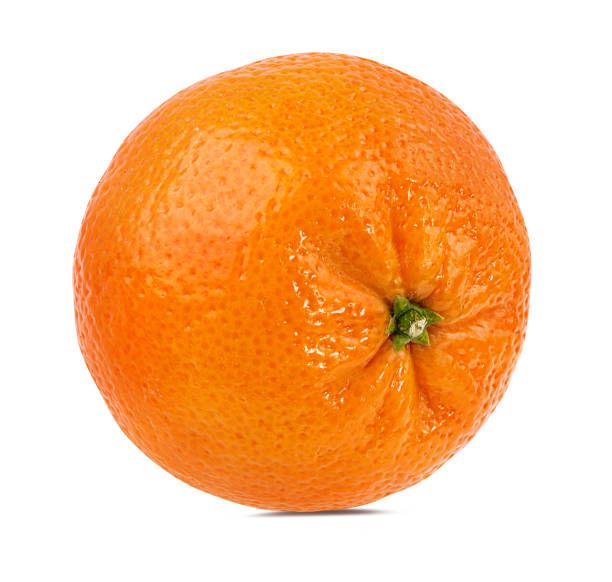 istock Mandarin orange isolated on white background with clipping path 1144348000