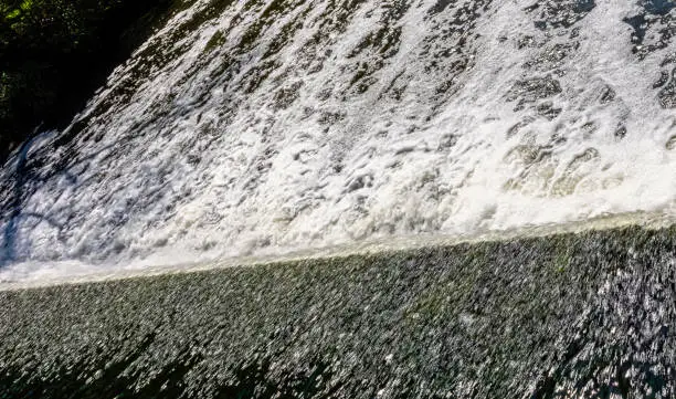 Photo of River Avon cascade in Warwick, Warwickshire, United Kingdom