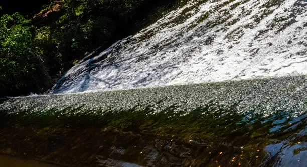 Photo of River Avon cascade in Warwick, Warwickshire, United Kingdom