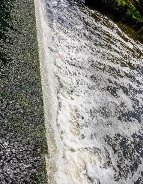 Photo of River Avon cascade in Warwick, Warwickshire, United Kingdom