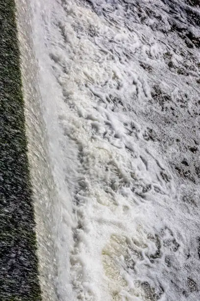 Photo of River Avon cascade in Warwick, Warwickshire, United Kingdom