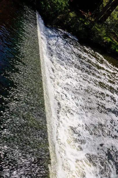 Photo of River Avon cascade in Warwick, Warwickshire, United Kingdom