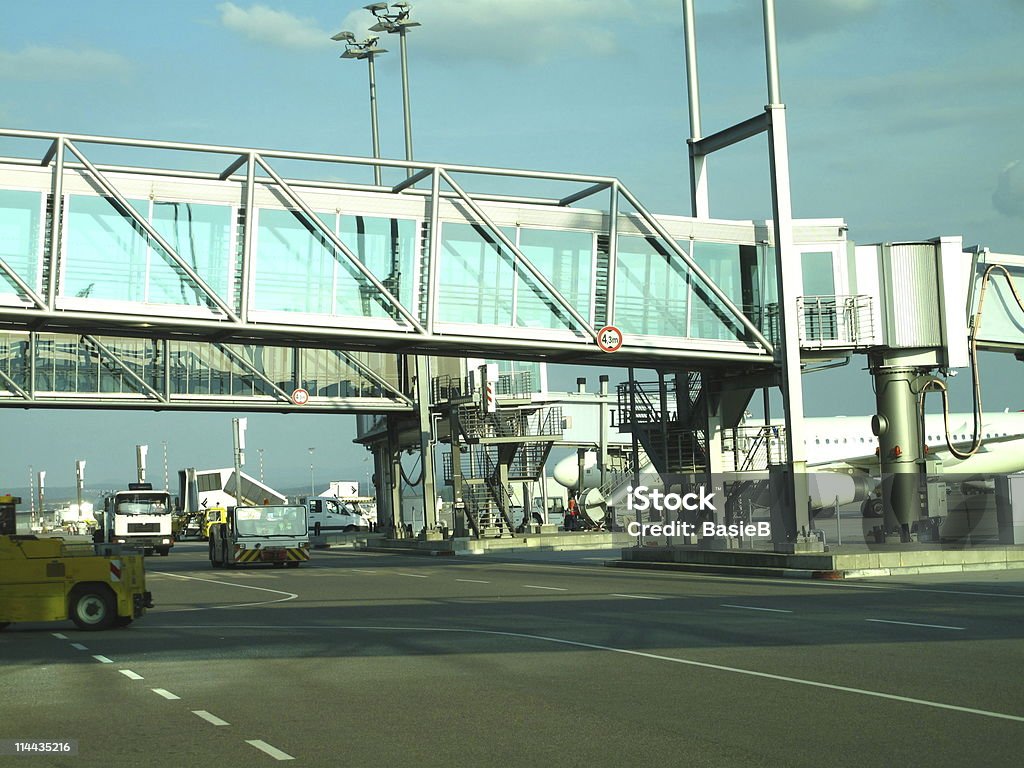 Flughafen Stuttgart - Lizenzfrei Arbeitsstätten Stock-Foto