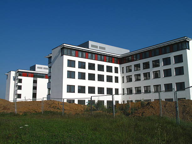 istock Construction of a hospital 114435252