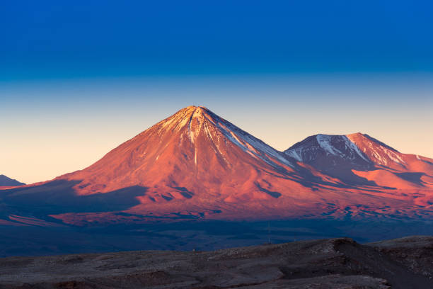 istock Licancabur volcano at sunset, San Pedro de Atacama 1144356220