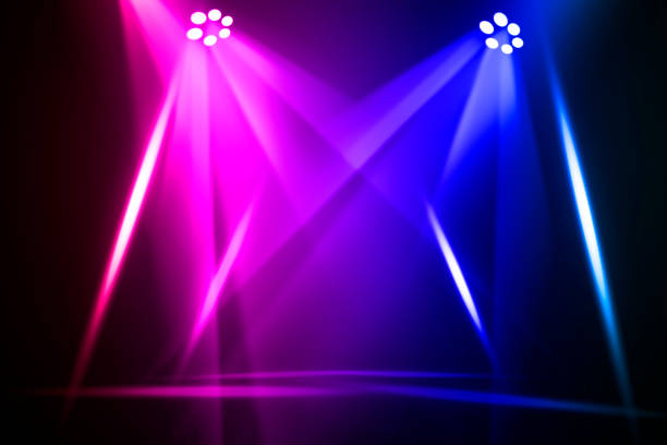 istock The concert on stage background with flood lights 1144356352