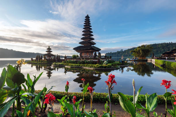 istock Ulun danu Bratan Temple in Bedugul Bali 1144358225