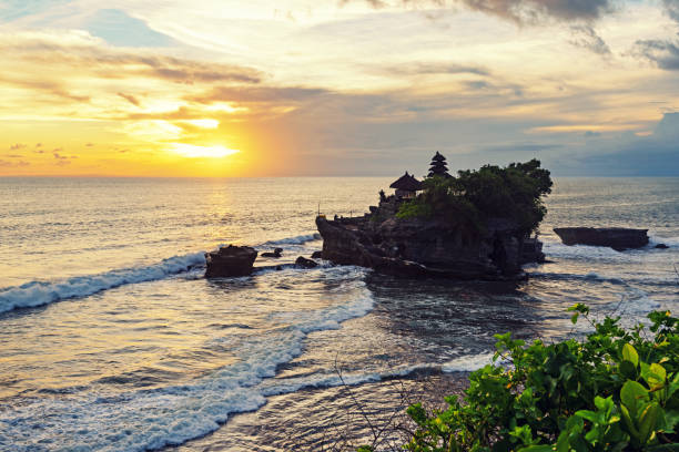 istock Sunset Tanah Lot Temple Bali 1144359053